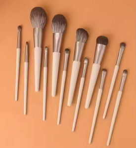 Ensemble de pinceaux de maquillage personnalisés 12 pièces professionnels de haute qualité pour les yeux nouveau design avec <span class=keywords><strong>utilisation</strong></span> de correcteur - Product Image 2