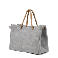 Sac fourre-tout décontracté et tendance en lin pour femme, grande capacité, couleur unie, nouvelle collection 2026, best-seller du fabricant