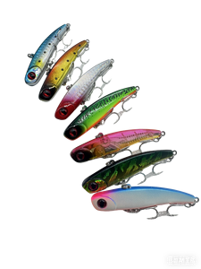 Leurre de pêche <span class=keywords><strong>VIB</strong></span> en plastique 75mm/85mm pour la pêche sur glace, longue portée, avec lame laser coulante - Product Image 1