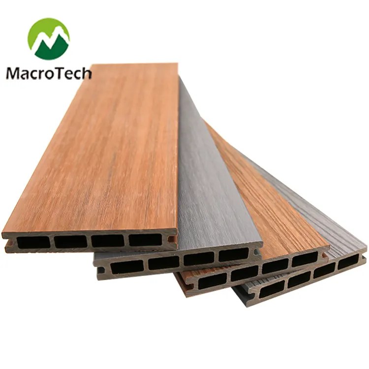 Co-Extrusion Composite Deck Boden WPC Cool Composition Decking Boards Modern