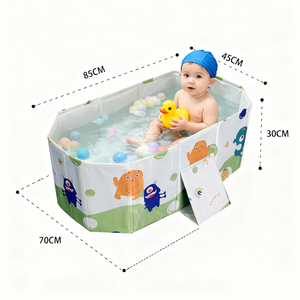 Bañera Plegable para Adultos, Bañera Plegable para Bebés, Bañera Plegable para Niños, Bañera Plegable para Niños Pequeños, Bañera Plegable para Adultos - Product Image 2