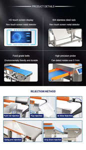 Förderband-Metall detektor maschine für die Lebensmittel industrie - Product Image 6