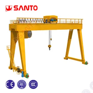 China Manufacturer Welded Double Beam Gantry Cranes for Shipbuilding Heavy Duty Material handling with 20 years service life