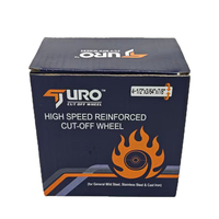 Disque de coupe ultra-mince de 4,5 pouces en alumine marron fusionnée T41 à double maille pour meuleuse d'angle, métal, acier inoxydable, OEM