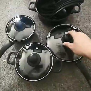 Juego de Ollas para el Hogar, Juego de 13 Piezas para Comercio Exterior, Olla Antiadherente para Sopa y Guisos, Sartén, Juego de Utensilios de Cocina de Varias Piezas - Product Image 6