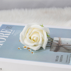 Factory Wholesale 7cm Foam Soap Roses Handmade 50PCS/<b>Box</b> Artificial Flowers Cheap Home Wedding Decorative Roses - Product Image 6