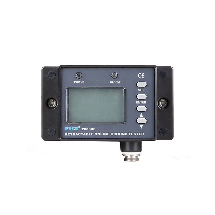 Precision Instrument ETCR2800KC Resistance Tester Detector Sound and Light Alarm Split-Core Earth Resistance On-line Detector