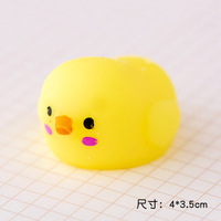 Mainan Kapsul Lunak TPR Anti-stres Bentuk Hewan Unicorn Kucing, OEM, Elastis, Kustom, Kawaii, Mochi Squishy, Diskon Besar