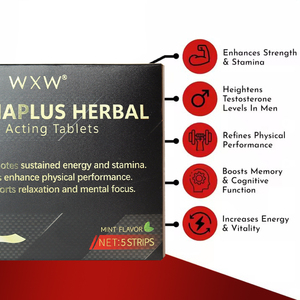 Raíz de Maca Natural para Hombre, Película de Tiras Orales de Menta Energética, Extra Fuerte, Suplemento Herbal de Caramelo para Hombre - Product Image 6