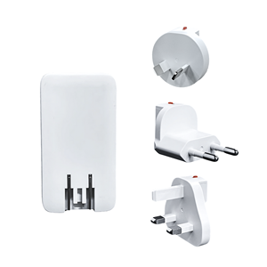 Chargeur rapide GaN 65W ultra-fin portable PD3.1 pour ordinateur portable Type-C USB-A - Product Image 1