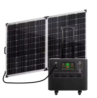 Station de charge de cellule solaire portable nouvelle vente chaude capacité 2300WH charge USB polyvalente