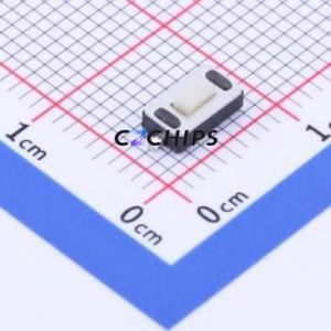 YTSB008B0251801B Tactile Switch SMD,6x3.5mm Switch Single Pole Single Throw Rectangle Button 1.8N Vertical Mount - Product Image 1