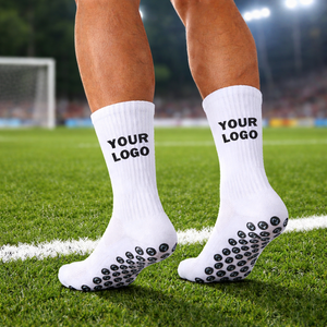 Calzini <span class=keywords><strong>da</strong></span> Calcio Antiscivolo Personalizzati <span class=keywords><strong>con</strong></span> Logo Gratuito per Uomo e Ragazzo - Campione Gratuito - Product Image 3