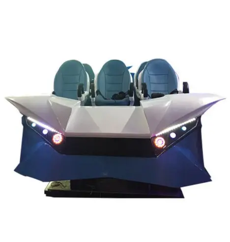 6プレーヤーVRフライトバーチャルリアリティゲーム機 | 遊園地6席VR宇宙船ゲームセンター用販売