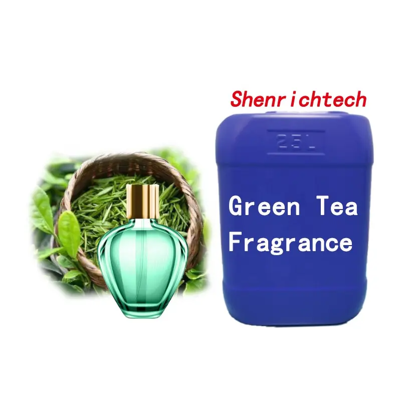 green Tea Branded Perfume Fragrance essence oil wholesale for design candle aroma men and women Perfume Customization Supported