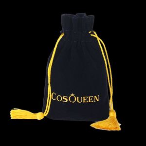 Bolsa de Perfume de Terciopelo con Cordón y Logotipo Personalizado, Funda Protectora Reciclable para Bolso, con Tamaño Personalizado para Joyería y Uso Industrial - Product Image 1