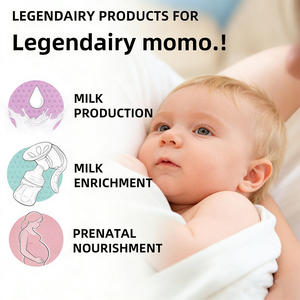 Suplemento de lactancia de semilla de hinojo vegano de etiqueta privada con soporte de fenogreco cápsulas de lactancia de Moringa para leche materna - Product Image 3