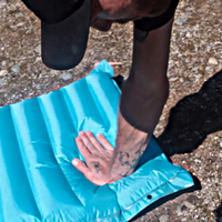 Matelas de camping gonflable ultraléger imperméable à haute valeur R, compact, portable, pour 1-2 personnes, OEM