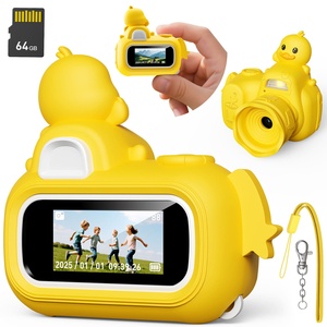 กล้องถ่ายรูปเด็กขนาดเล็กแบบปุ่มกด - หน้าจอ IPS ขนาด 0.96 นิ้ว ทนทาน หน่วยความจำในตัว 64GB เซ็นเซอร์ CCD พอร์ตเชื่อมต่อ Type-C - Product Image 2