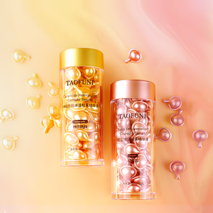 Cápsulas <span class=keywords><strong>de</strong></span> Suero Facial con Retinol y Ceramida, Antienvejecimiento, Antiarrugas, Hidratante, <span class=keywords><strong>Iluminador</strong></span>, Esencia <span class=keywords><strong>de</strong></span> Tratamiento Facial, Aceite OEM - Product Image 1