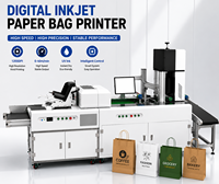 Imprimante de sacs en papier kraft à commande intelligente, équipement de fabrication d'emballages de vente au détail recyclables pour le branding des marchandises