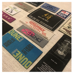 Custom Geweven Kleding Labels Naaien Tags Etiquetas Tejidas Para De Ropa Kledingstuk Merk Damast Geweven Label Voor Kleding - Product Image 6