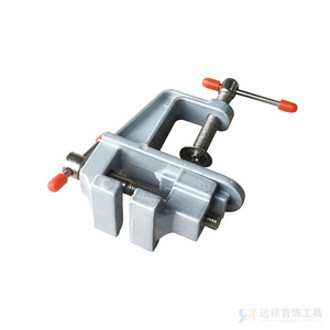 Aluminum <b>Mini</b> Bench Vise Small Table Vise Manual <b>Clamp</b> For Jewelry Repair - Product Image 3
