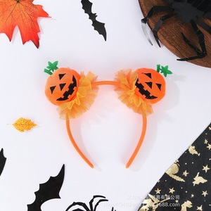 Serre-tête lumineux en plastique avec nœud papillon pour Halloween, accessoires de costume amusants, accessoires photo, décoration de cheveux - Product Image 4