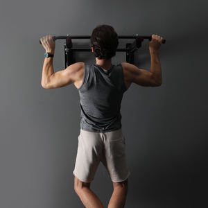 <span class=keywords><strong>Barra</strong></span> de Dominadas de Acero Horizontal <span class=keywords><strong>para</strong></span> Gimnasio en Casa, Fijada a la Pared, con Capacidad de Carga de 200 kg <span class=keywords><strong>para</strong></span> Ejercicios de Fitness y Entrenamiento Muscular - Product Image 3