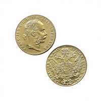 Pièces de monnaie commémoratives de style antique de 1 Ducat d'Autriche de 1915, cadeaux, décoration de la maison