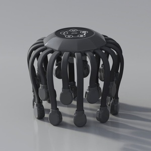 Masajeador de Cabeza Completa Tipo Pulpo, Nuevo, con Vibración, Recargable, Ayuda para Dormir, Máquina Eléctrica de Masaje para la Cabeza con 20 Cabezales de Masaje - Product Image 3