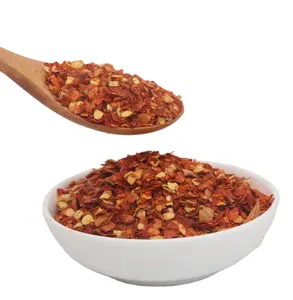 ISO/BRC/HACCP Certified crushed red chili /chilli flakes/hot pepper crushed China supplier