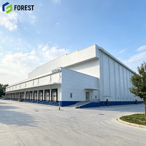 Refrigerated Warehouse Building Prefabricated <b>Metal</b> Professional Grade Fast Installation Beverage Chiller - Product Image 1