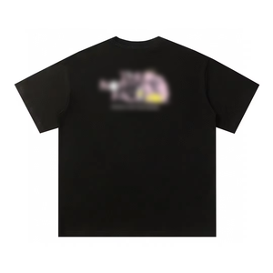 Correct Version <strong>North</strong>-<strong>face</strong> 250g Cotton Blend Crew Neck Short Sleeves Durable <strong>T</strong>-<strong>shirt</strong> Unisex Couple Style Trendy Print - Product Image 5