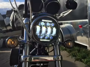 OVOVS 5-3/4 "proiettore rotondo Daymaker faro a LED 5.75 pollici per <span class=keywords><strong>Harley</strong></span> Sportster 1200 883 strada 500 <span class=keywords><strong>750</strong></span> - Product Image 5