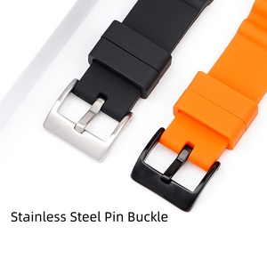 Bracelet de montre en silicone en promotion pour Seiko <span class=keywords><strong>Rado</strong></span> – Bracelet de remplacement sport en silicone souple et réglable à dégagement rapide - Product Image 3
