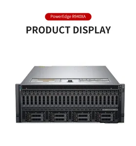 PowerEdge R940xa चार-सॉकेट रैक सर्वर मशीन सीखने कृत्रिम खुफिया GPU डेटाबेस त्वरण मशीन