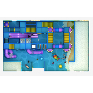 Thương mại indoorspielplatz trượt trò chơi đặt Toddler nhỏ con mềm chơi khu vực thiết bị Kid sân chơi trong nhà để bán - Product Image 4