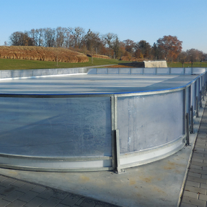 ZSPE personnalisé en plastique floorball clôture barrière tableau de bord amovible arène planches de tableau de bord patinoire synthétique tableau de bord - Product Image 1