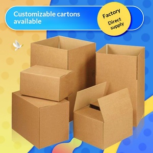 Custom <b>Large</b> Rectangular Moving <b>Boxes</b> 3-5 Ply Heavy Duty Shipping Cartons for Packing - Product Image 2