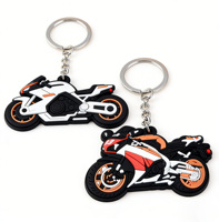 Porte-clés unique en silicone et alliage de zinc, motif 2D, écologique, imprimé en typographie, personnalisé, promotionnel, pour sac d'école, avec anneau pendentif