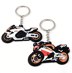 Unique 2D Pattern Soft Rubber Keychain Custom PVC School Bag Pendant Casual Daily Decor <b>Small</b> <b>Gift</b> - Product Image 4