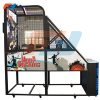 Machine de jeu d'arcade de basket-ball électronique à monnayeur avec comptage des points