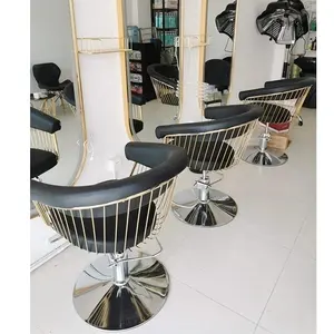 Ladies make up chair hair salon cutting chairs for sales