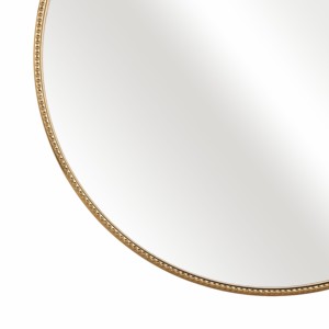 Specchio da Trucco Rotondo con Cornice, da Parete, per Camera da Letto, Bagno, Dormitorio, Corridoio - Product Image 4