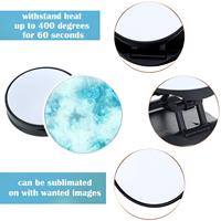 Boş PVC Termal Transfer Baskılı Katlanabilir Mini Cep Telefonu Tutucu Kendinden Yapışkanlı DIY Cep Telefonları Tabletler Promosyon