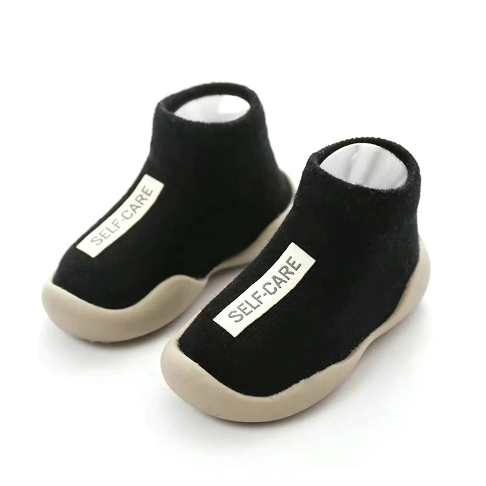 2023 New baby shoe socks with rubber sole baby antiskid walk rubber sole shoes socks rubber sole baby child shoes socks W8242