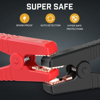 Jump Starter Baterai Mobil 21800MAh Puncak 2000A 12V Kotak Jump Booster Baterai Otomatis dengan Lampu LED/USB QC3.0