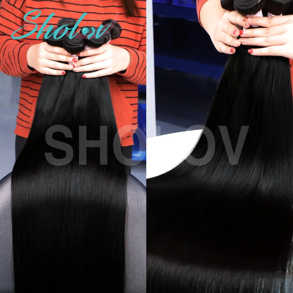 עונת פרח שיער מוצרי מפעל סיטונאי מייפלאוור שיער אפרו מתולתל, גדיל שיער יופי