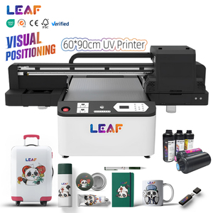 LEAF 6090 Imprimante à plat UV avec 3 têtes I3200 Tête d'impression 6 couleurs Imprimante à jet d'encre Machine d'impression UV Fatbed - Product Image 1